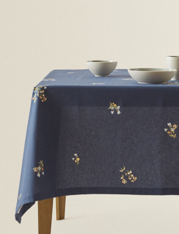 Mini Floral Tablecloth